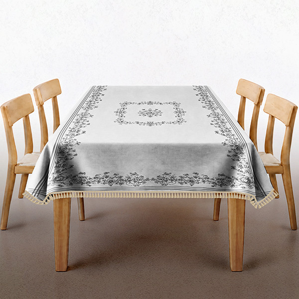 رومیزی مخمل الورا طرح ایزابل