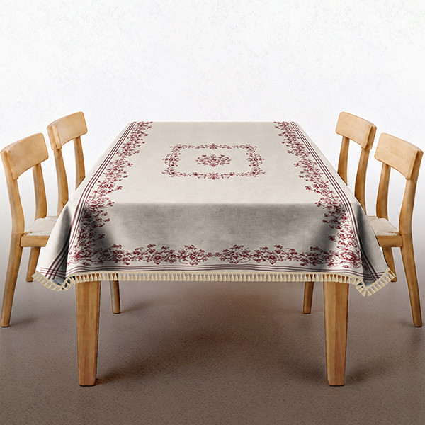 رومیزی مخمل الورا طرح ایزابل