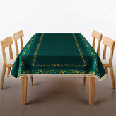 رومیزی مخمل الورا طرح جاسمین