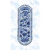 رومیزی مخمل الورا طرح ترمه