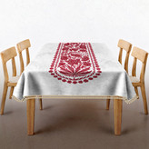 رومیزی مخمل الورا طرح ترمه